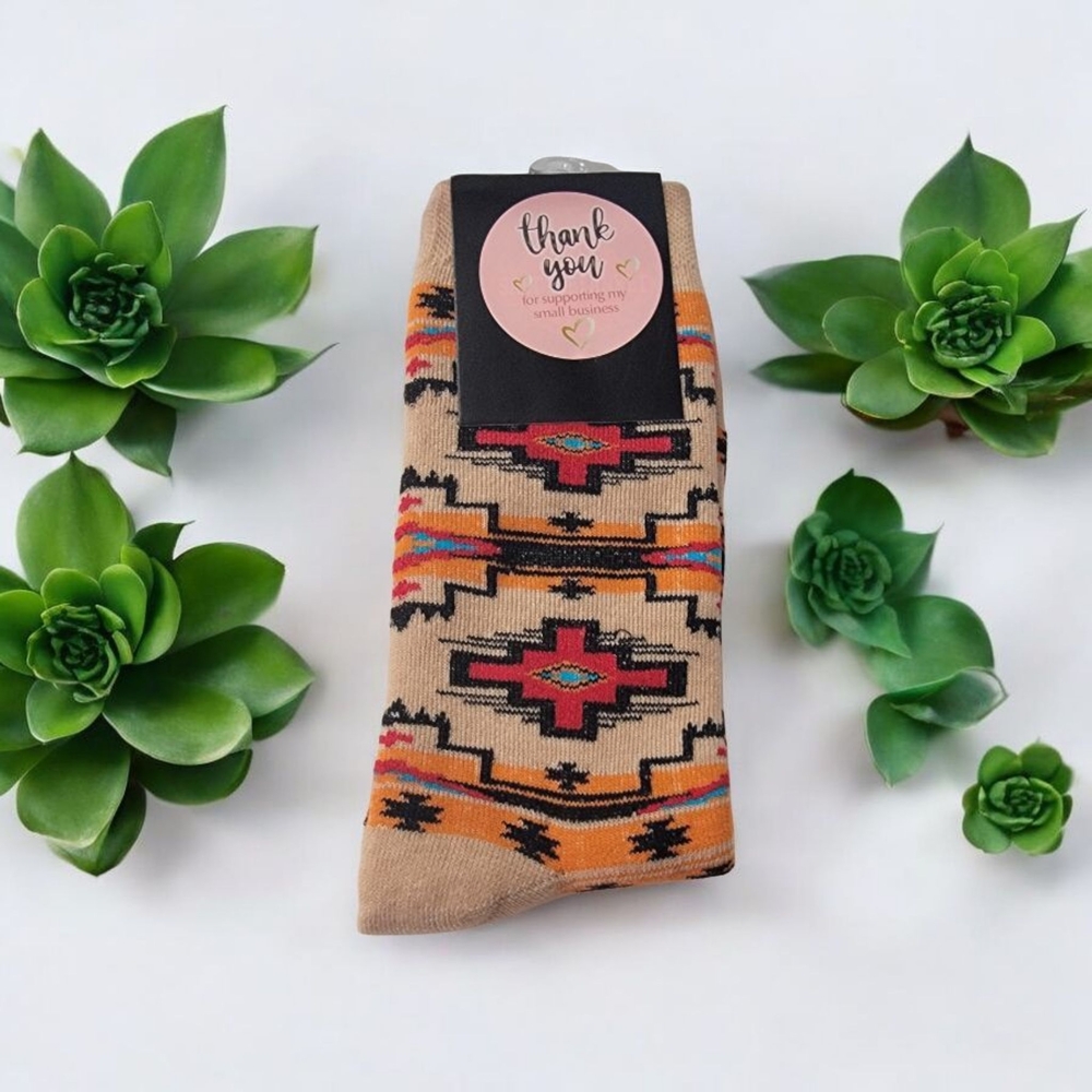Southwestern Patterned Socks